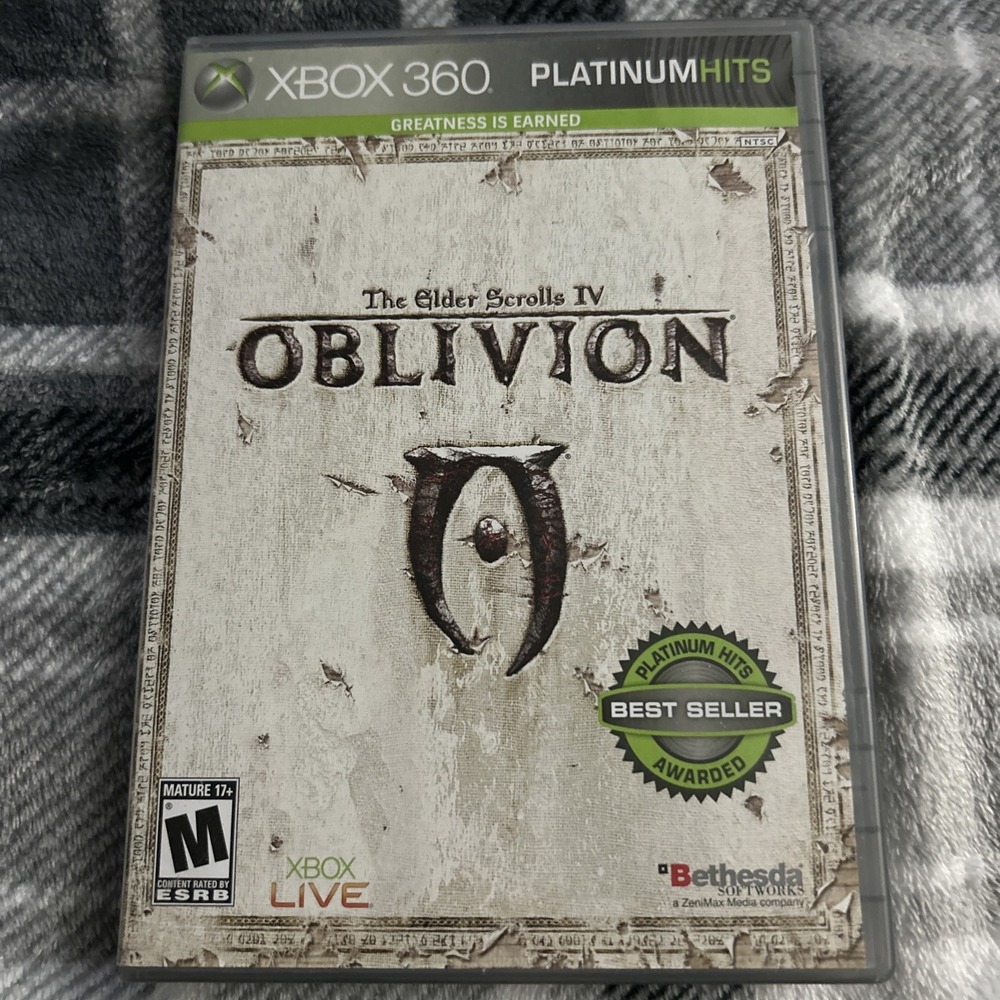 The‎ Elder Scrolls IV: Oblivion (Xbox 360, 2008) Clean Tested Working